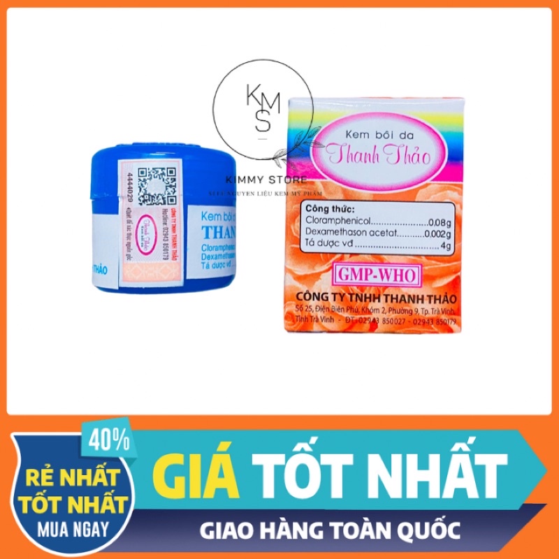 Lẻ hủ kem thanh thảo 5g