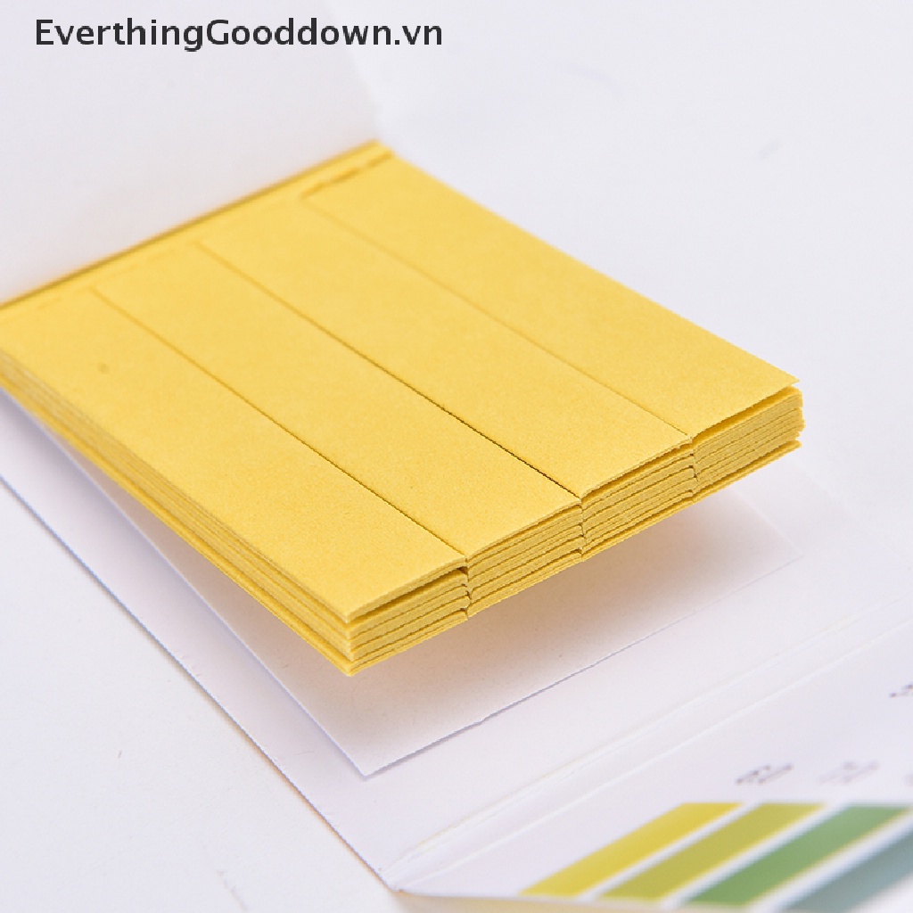 Everthinggood Bộ 80 Tờ Giấy Kiểm Tra PH Litmus Nước Tiểu Axit Alkaline Hữu Ích