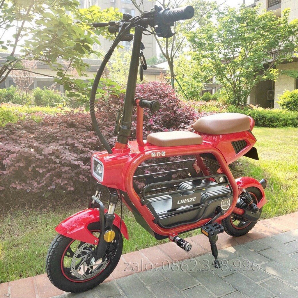 Xe điện Lihaze đèn vuông pin 15A mode 2023 | Kèm ảnh thực tế