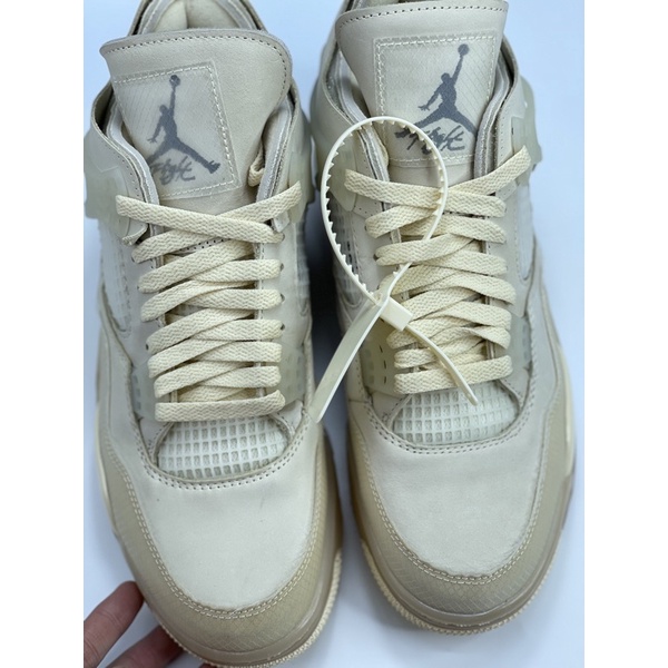 Giày sneaker jordan 4 off white cao cấp