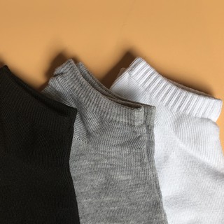 Tất Thấp Cổ Nam/Nữ Basic Unisex Socks (Ảnh Thật)