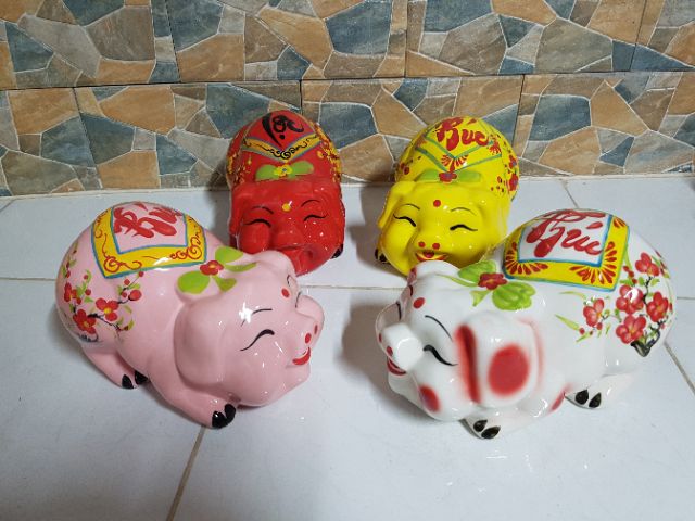 Lợn mắt hip sứ bát tràng cao cấp | BigBuy360 - bigbuy360.vn