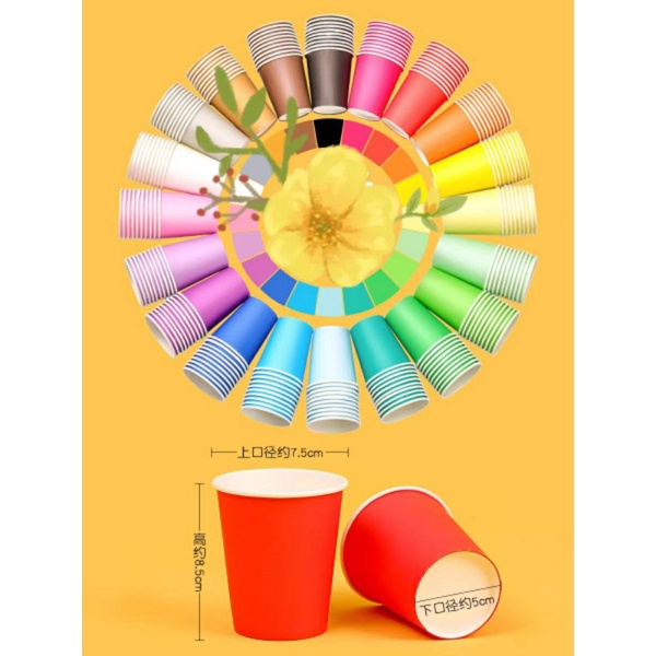 Li giấy màu, ly giấy màu trang trí mầm non 🌻SHOP MẦM NON NHƯ Ý 🌻