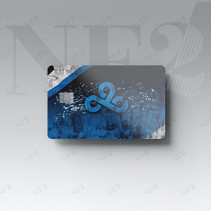 LOGO TEAM CSGO - Decal Sticker Thẻ ATM (Thẻ Chung Cư, Thẻ Xe, Credit, Debit Cards) Miếng Dán Trang Trí NF2 Cards