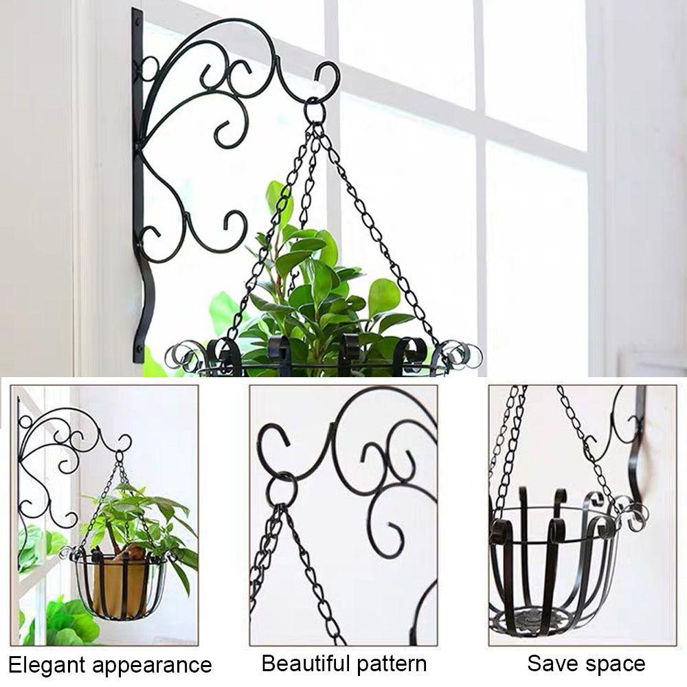 WTTLE Móc Sắt Treo Chậu Cây Trang Trí Xinh Xắn