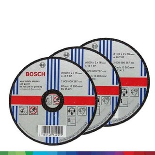 Combo 3 Đá cắt Bosch 125x3x22.2mm (sắt)