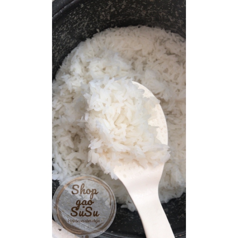 Gạo ST25 - gạo ngon nhất thế giới 2019- (bao 5kg)- thơm, dẻo ngay cả khi để nguội