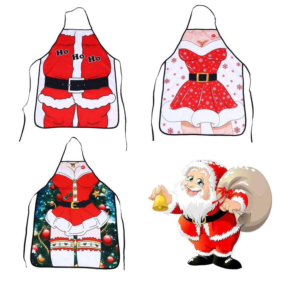 Tạp Dề Nấu Ăn Họa Tiết Giáng Sinh