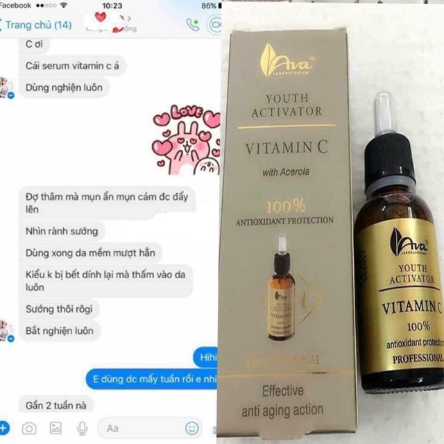 SERUM VITAMIN C TRẮNG DA HÀNG NGA