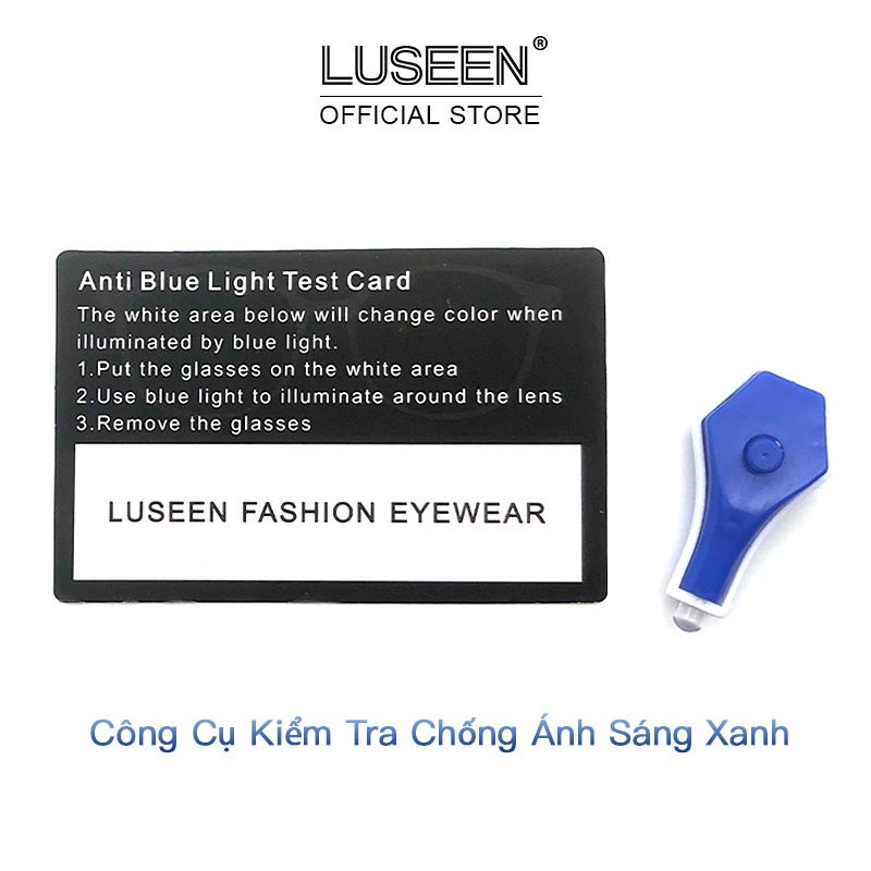 Thẻ kiểm tra LUSEEN AT1001 bảo vệ bức xạ chống ánh sáng xanh
