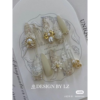 Charm nơ trang móng -charm nail mới