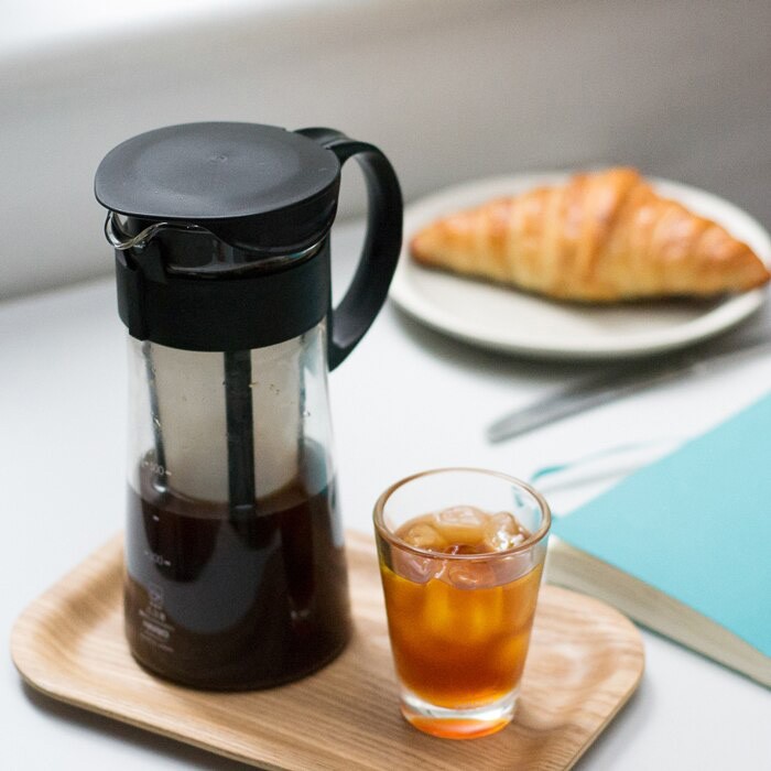 Bình pha cà phê Cold Brew, pha trà bằng thuỷ tinh cao cấp có lưới lọc chịu nhiệt cao thương hiệu Hario của Nhật Bản