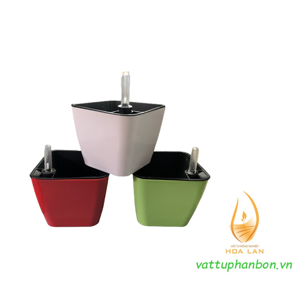 Chậu Nhựa Thông Minh Bán Thủy Canh ATP - VT580 size: Nhỏ [13x13 cm]