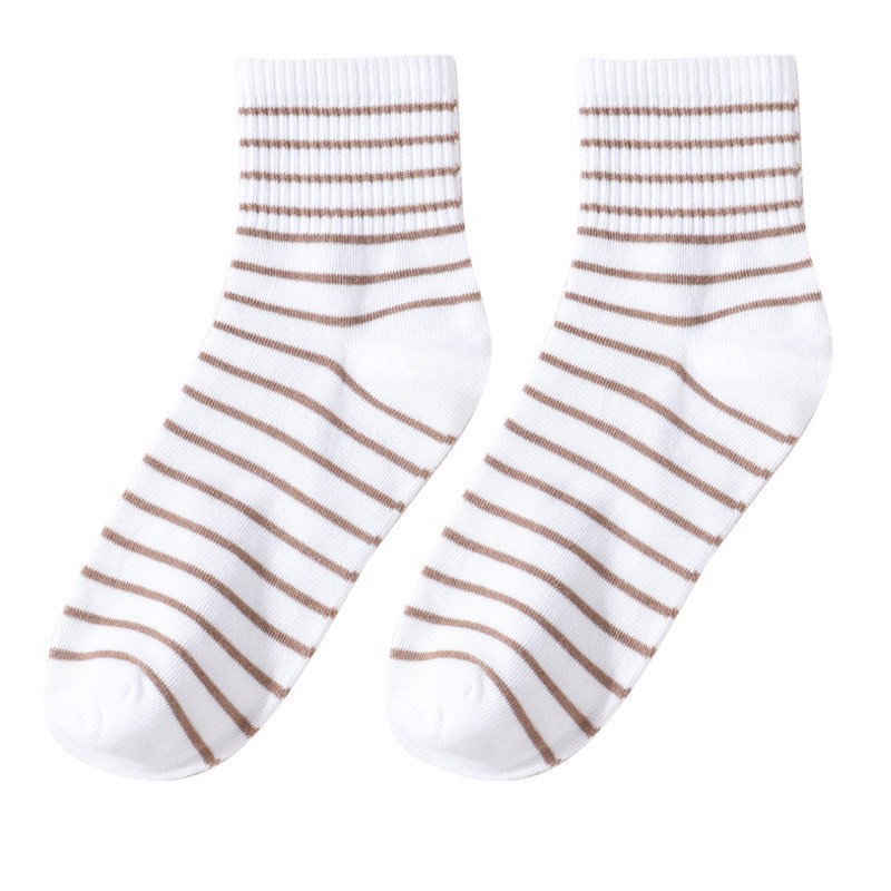 Tất Cổ Cao Vớ Cổ Cao Nam Nữ Kiểu Dáng Retro Gấu Nhiều Màu Dễ Thương 494 Vải Cotton Co Giãn Thời Trang - Hazo
