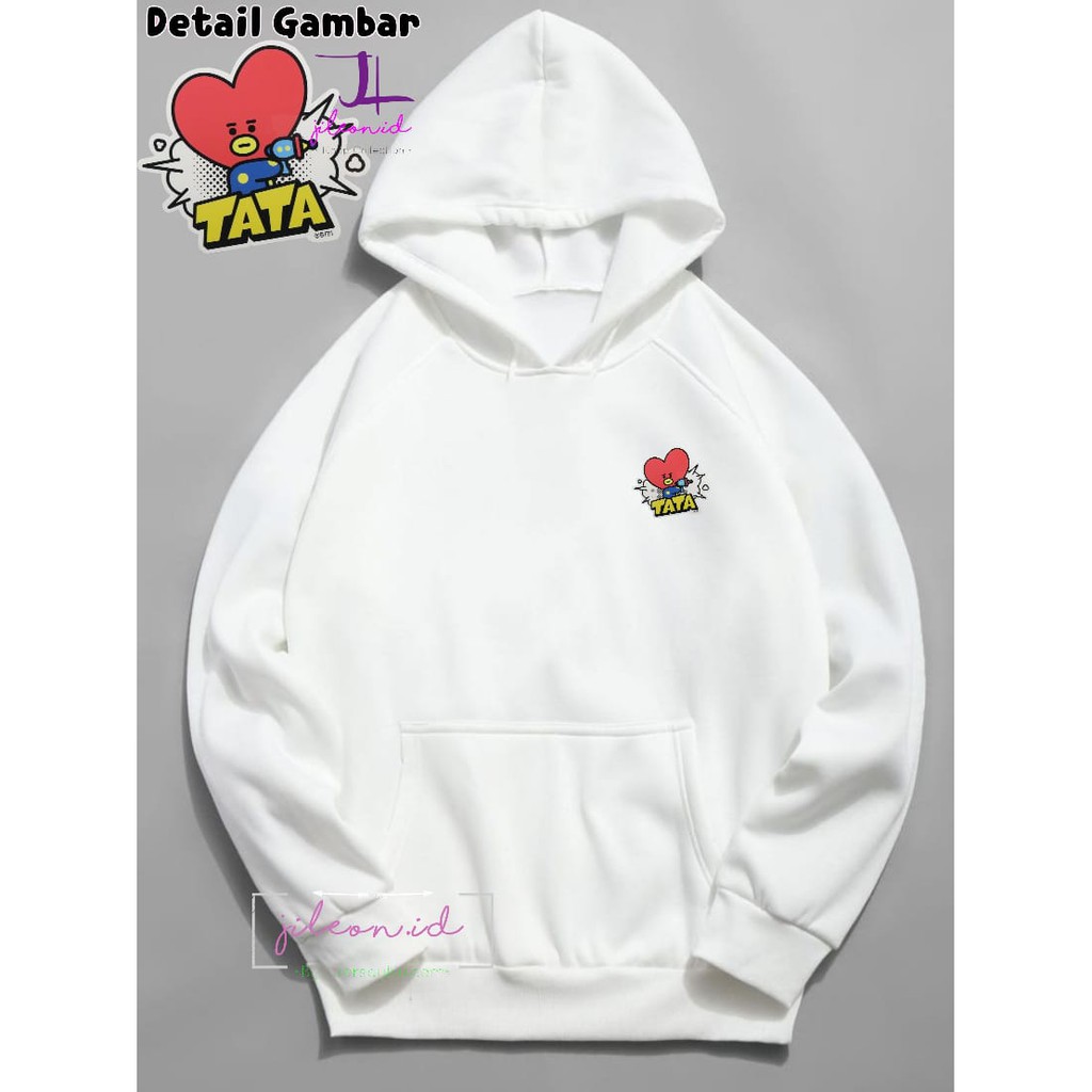 Áo Khoác Hoodie Bts Bt21 Tata Koya Mang Cooky Shooky Rj Chimmy