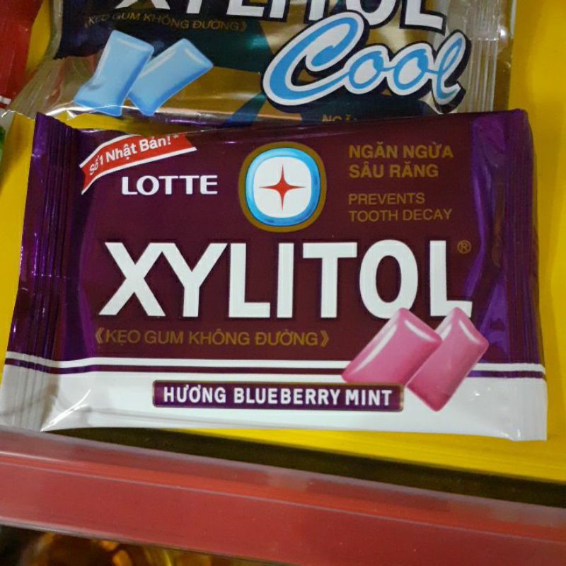 [ Mẫu mới ] kẹo gum xylitol vỉ 8 viên 11.6g