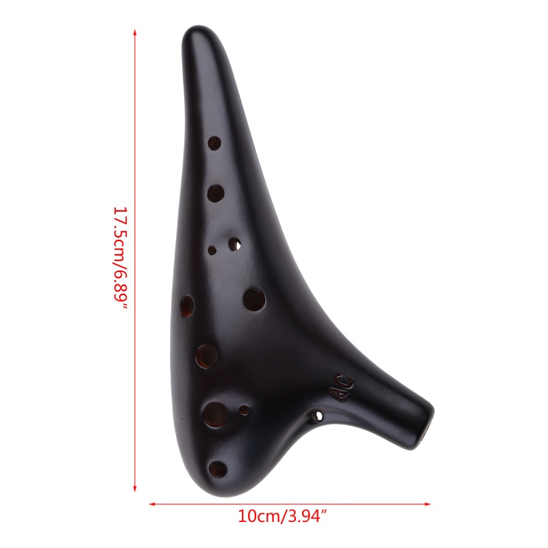 Sáo Ocarina Gốm 12 Lỗ Chuyên Nghiệp