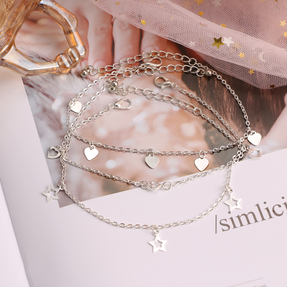 Lắc Chân Nhiều Lớp Phong Cách Bohemian Thời Trang | BigBuy360 - bigbuy360.vn