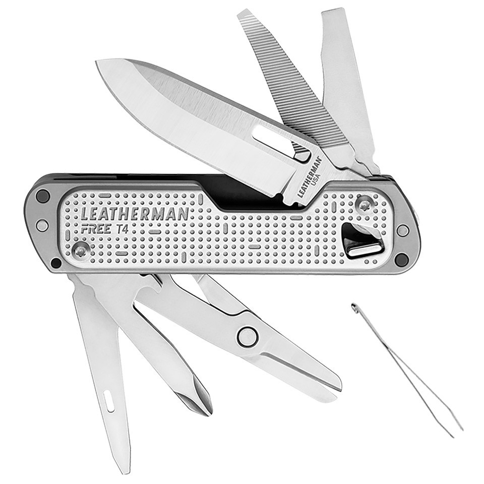 Dụng cụ cầm tay đa năng Leatherman Free T4 (12 tools) [Bảo hành chính hãng 25 năm]