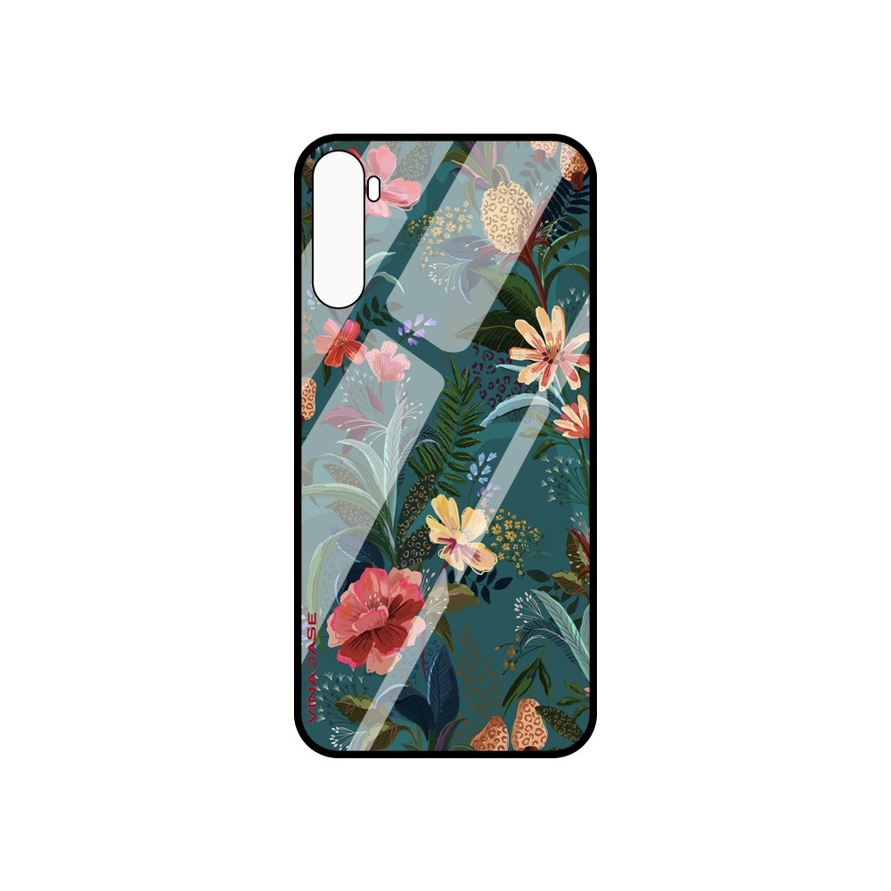 Ốp lưng Xiaomi Mi 8/Mi 8 Lite/Mi 9T/Mi 9 SE/K20/...mặt kính cường lực in hình 3D Hoa lá