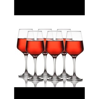 ly rượu vang pha lê 250ml bộ 6 chiếc (tặng kèm dụng cụ mở khui rượu vang)