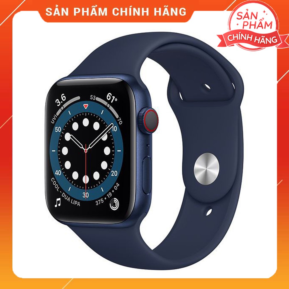 Đồng Hồ Thông Minh Apple Watch Series 6 GPS+CELLULAR Alumium Case With Sport Band  -  Máy Mới Nhập Khẩu Chính Hãng