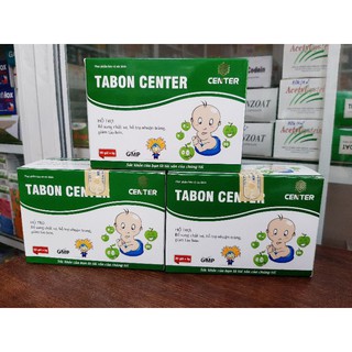 Táo bón Center (Tabon Center) - bổ sung chất xơ, hỗ trợ nhuận tràng (hộp 20 gói)