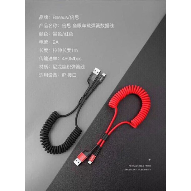 Cab baseus lò xo Cho Điện Thoại Iphone