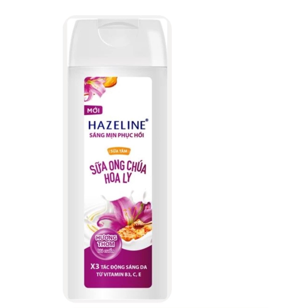 Sữa Tắm Hazeline Sữa Ong Chúa Hoa Ly 300gam