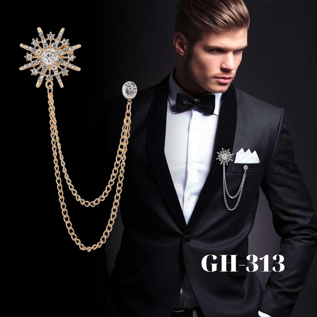 {Mẫu 2021} Ghim cài áo Vest Nam Lapel Pin thời trang nhiều mẫu lựa chọn GH-310 ...