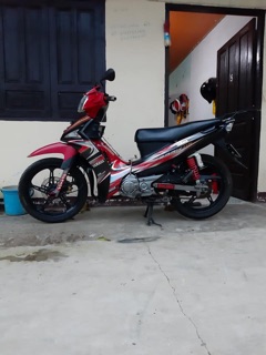 Tem sirius fi spark đỏ đen crom