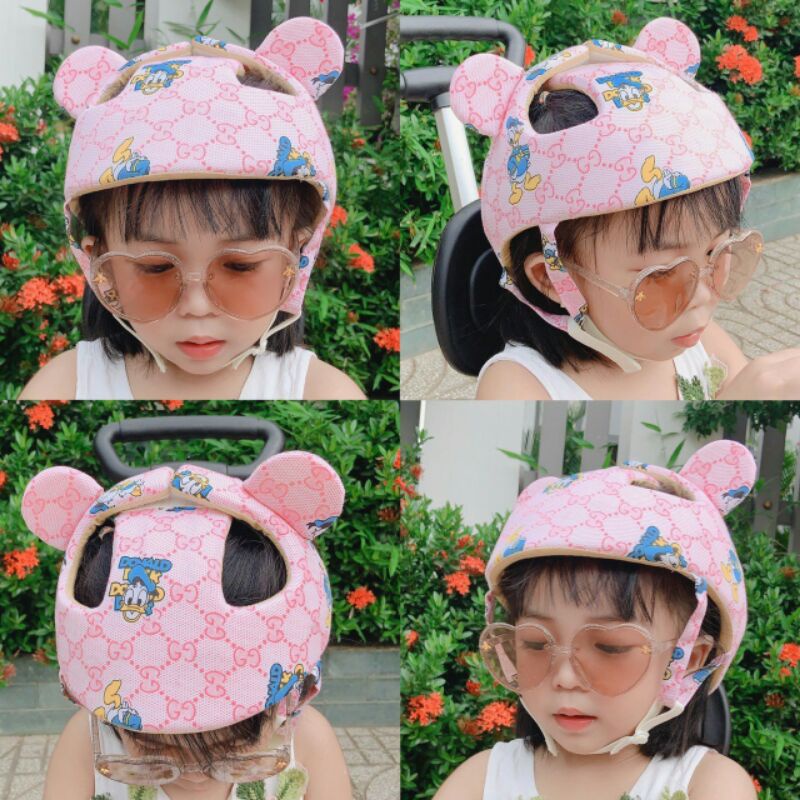 Mũ bảo hiểm cho bé - Nón bảo hiểm bảo vệ đầu cho trẻ em tập bò/ tập đi xe đạp/ ngồi xe máy