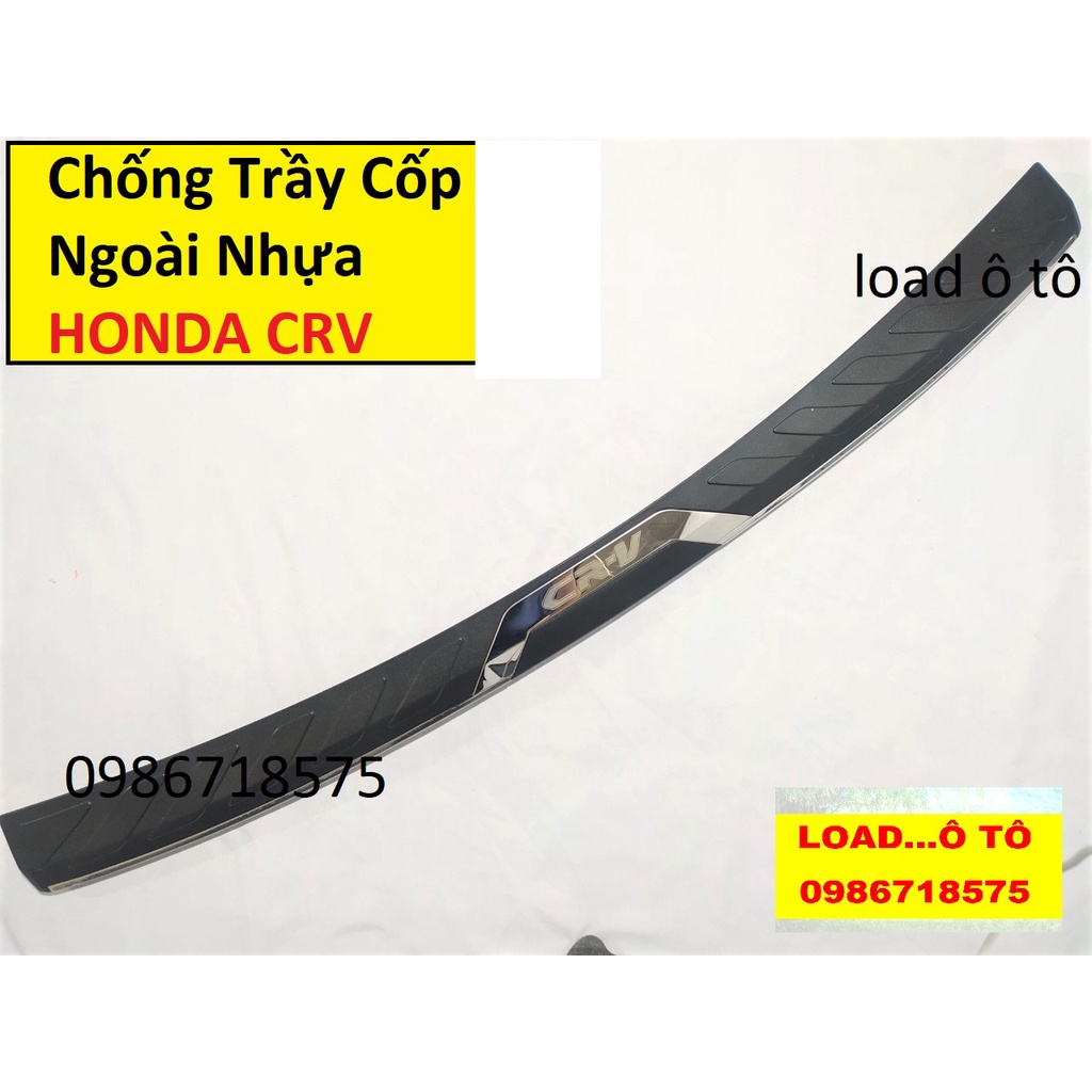 Chống Trầy Cốp Ngoài Honda CRV 2022-2019 Mẫu Nhựa Cao Cấp