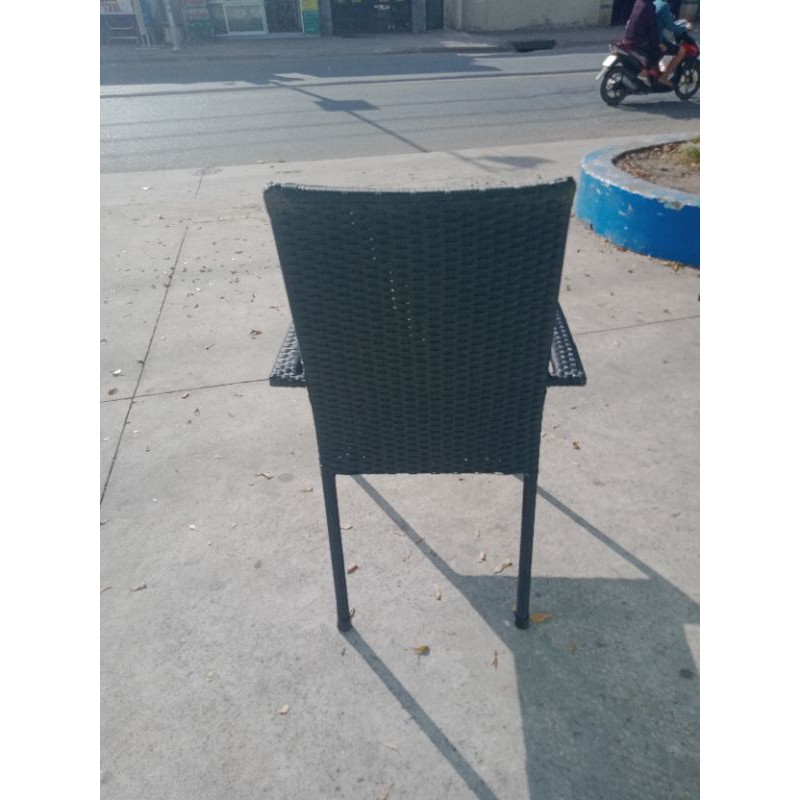 Ghế nhựa giả mây baso