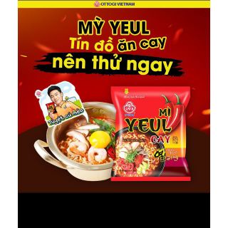 Combo 10 gói mì Cay Hàn Quốc 120g