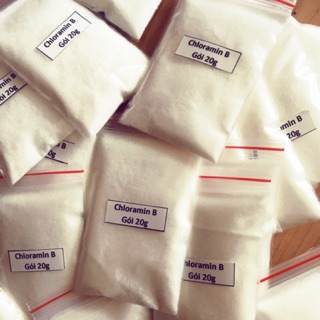 2 gói Chloramin B Khử trùng diệt khuẩn gói 20g