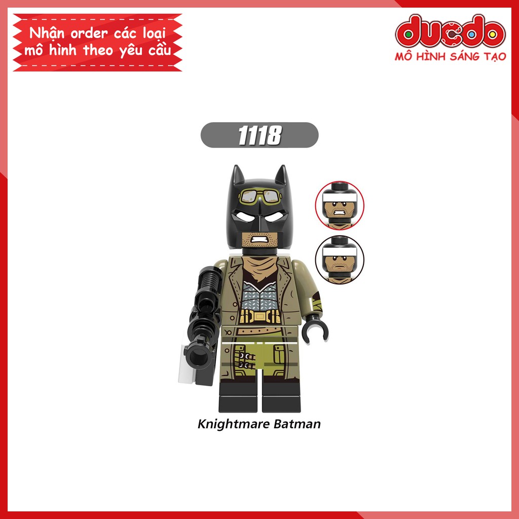 Minifigures các nhân vật Dark Knights Batman - Đồ chơi Lắp ghép Xếp hình Mô hình Mini XINH X0238