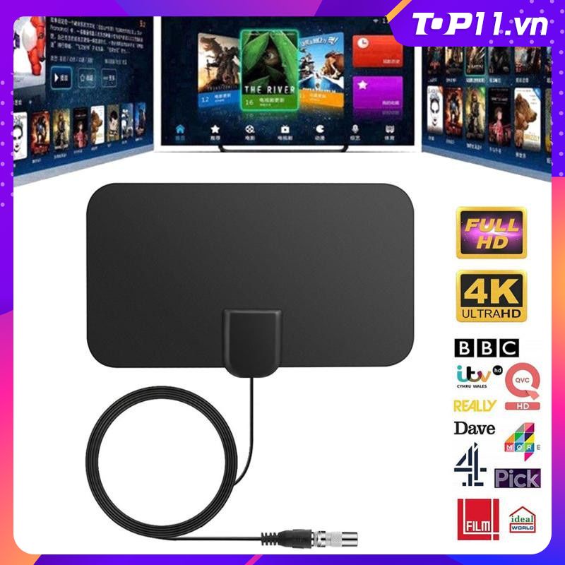 TV kỹ thuật số Antenna 1080P HDTV DVB-T2 Cáp HD Receiver Khuếch Đại