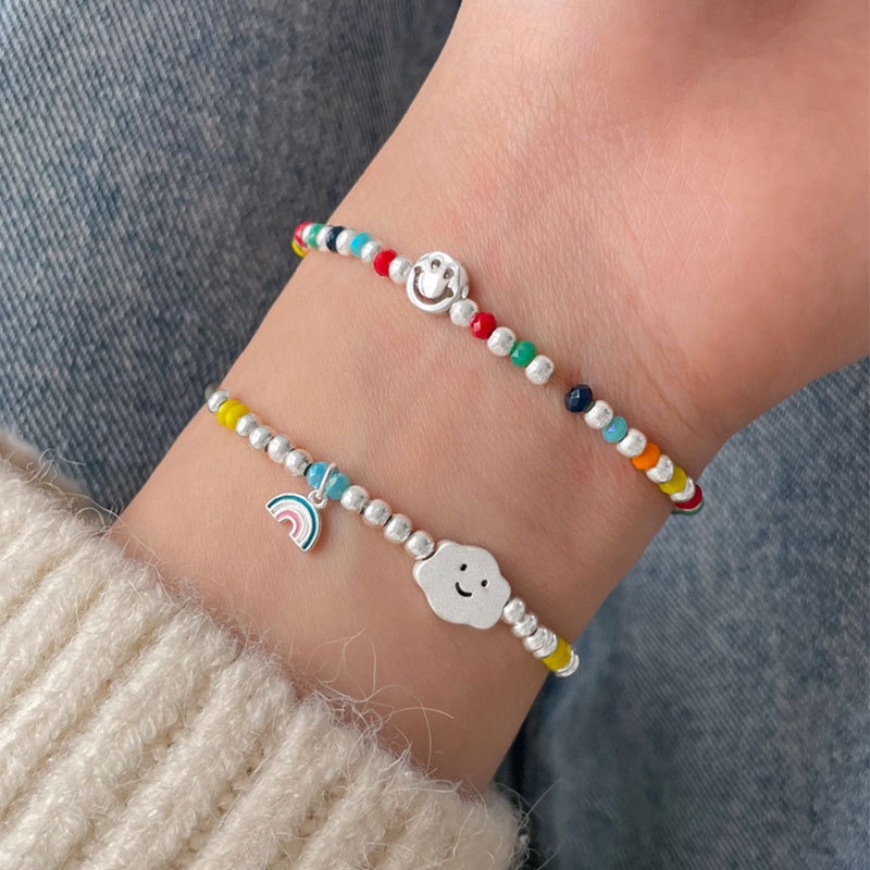 Vòng đeo tay chuỗi hạt nhiều mẫu đáng yêu tùy chọn phong cách Nhật Bản Hàn Quốc ngọt ngào