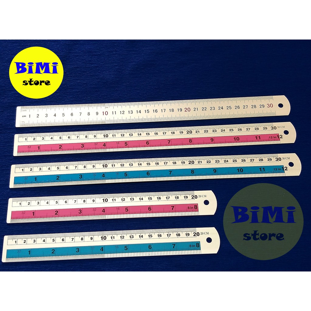 Thước nhôm 15cm, 20cm và 30cm - BiMi store