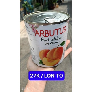 ( 27K / Lon TO ) 🍹🍹 🍑🍑 Đào Ngâm #TÂY_BAN_NHA Arbutus ( Vị Siêu NGON )