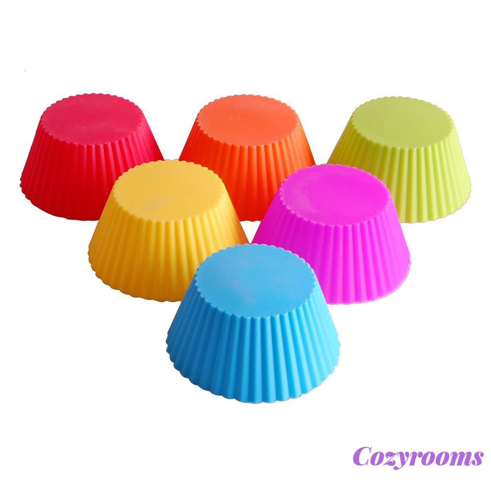 Khuôn Silicone Làm Bánh Muffin Tiện Dụng