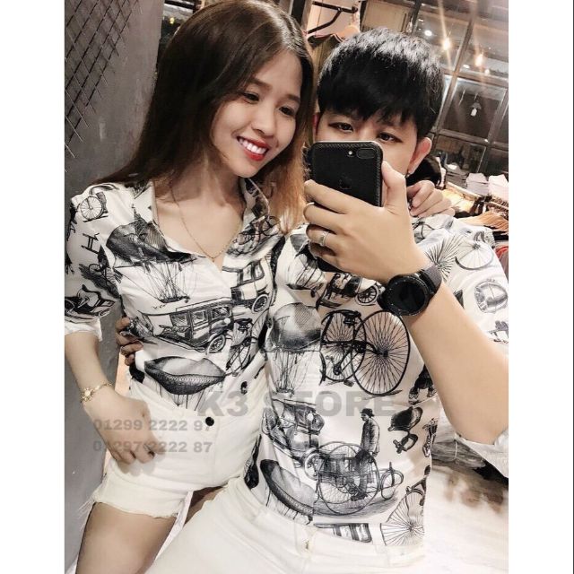 Sơ mi đôi nam &nư quảng châu