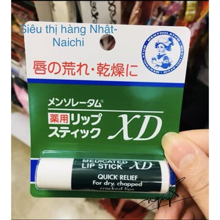 Son dưỡng môi Rohto Mentholatum Medicated Lip Stick XD Nhật Bản