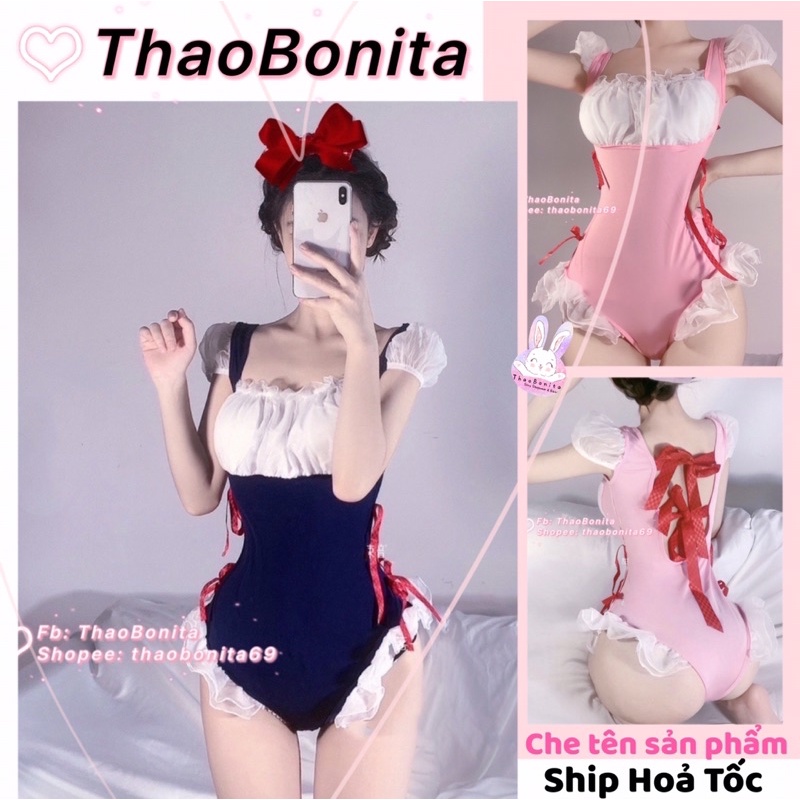 Bodysuit nơ đỏ đáng yêu cực sexy | Món quà giáng sinh đêm noel. SHIP HOẢ TỐC TPHCM. Đồ ngủ cosplay sexy ThaoBonita | WebRaoVat - webraovat.net.vn