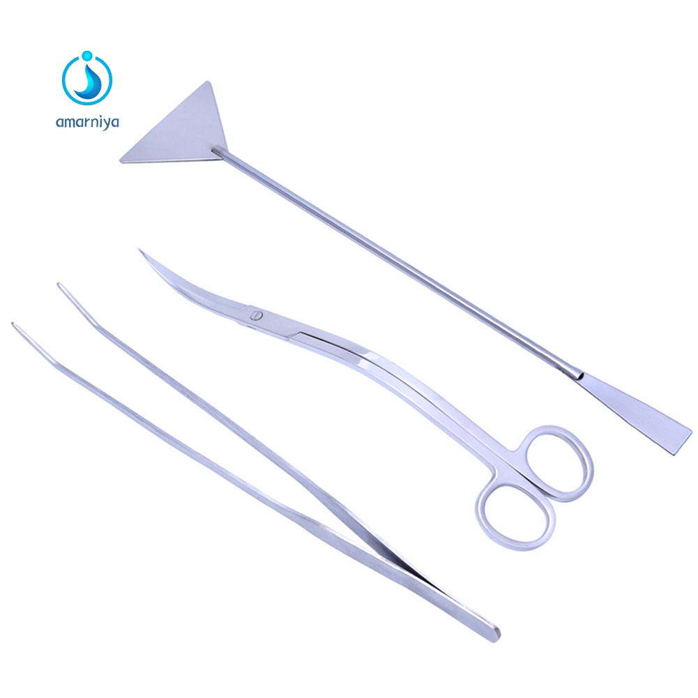 Bộ 3 Dụng Cụ Kéo Cắt Tỉa Cây Thủy Sinh Hồ Cá Cảnh