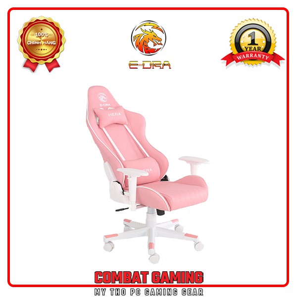 Ghế GAMING E-DRA HERA EGC224 PINK (Có Quà Tặng)