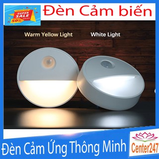 [ HÓT ] Đèn cảm ứng -Đèn cảm biến cơ thể người-Đèn ngủ -Đèn ngủ hồng ngoại thông minh-Đèn cảm ứng dán tường