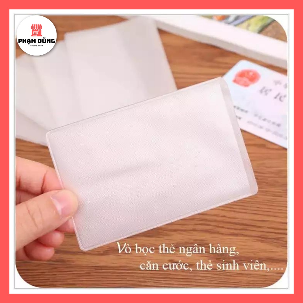 Túi Đựng Thẻ Căn Cước Công Dân , Bằng Lái Xe , ATM , Vỏ Bọc Thẻ Sinh Viên