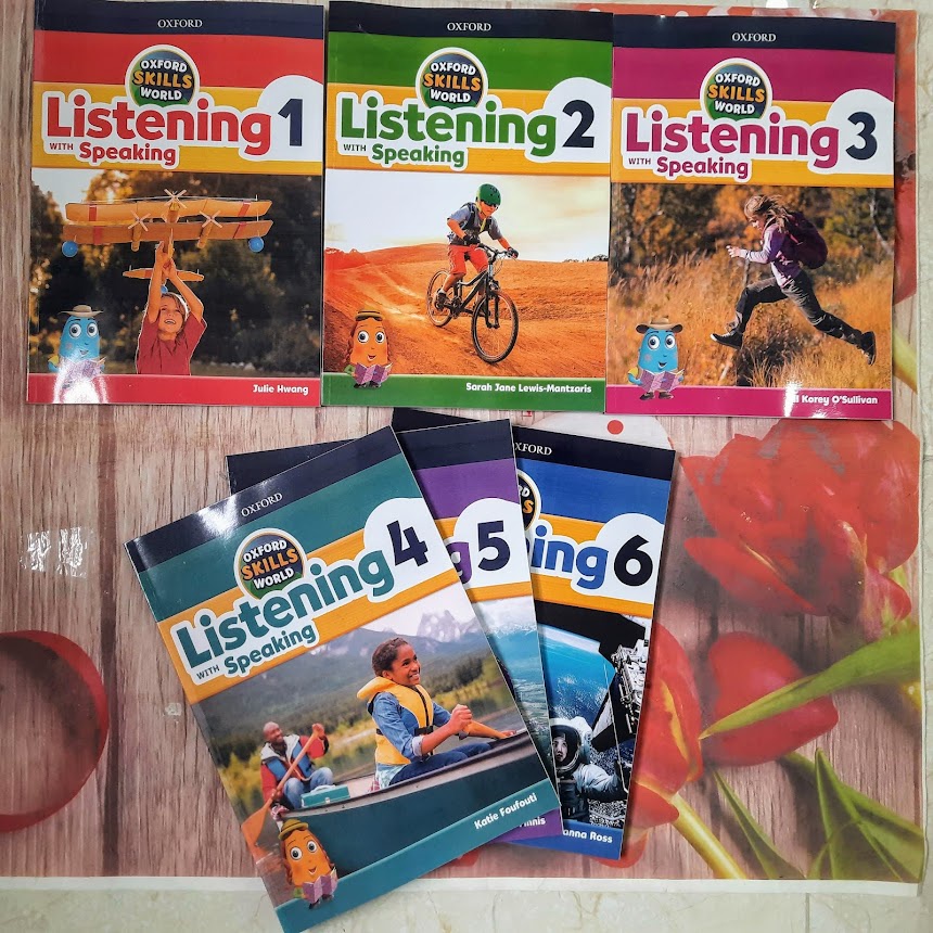 Bản đẹp rèn luyện đủ 4 kỹ năng nghe, nói, đọc, viết Oxford Skill World Listening with Speaking và Reading with Writing